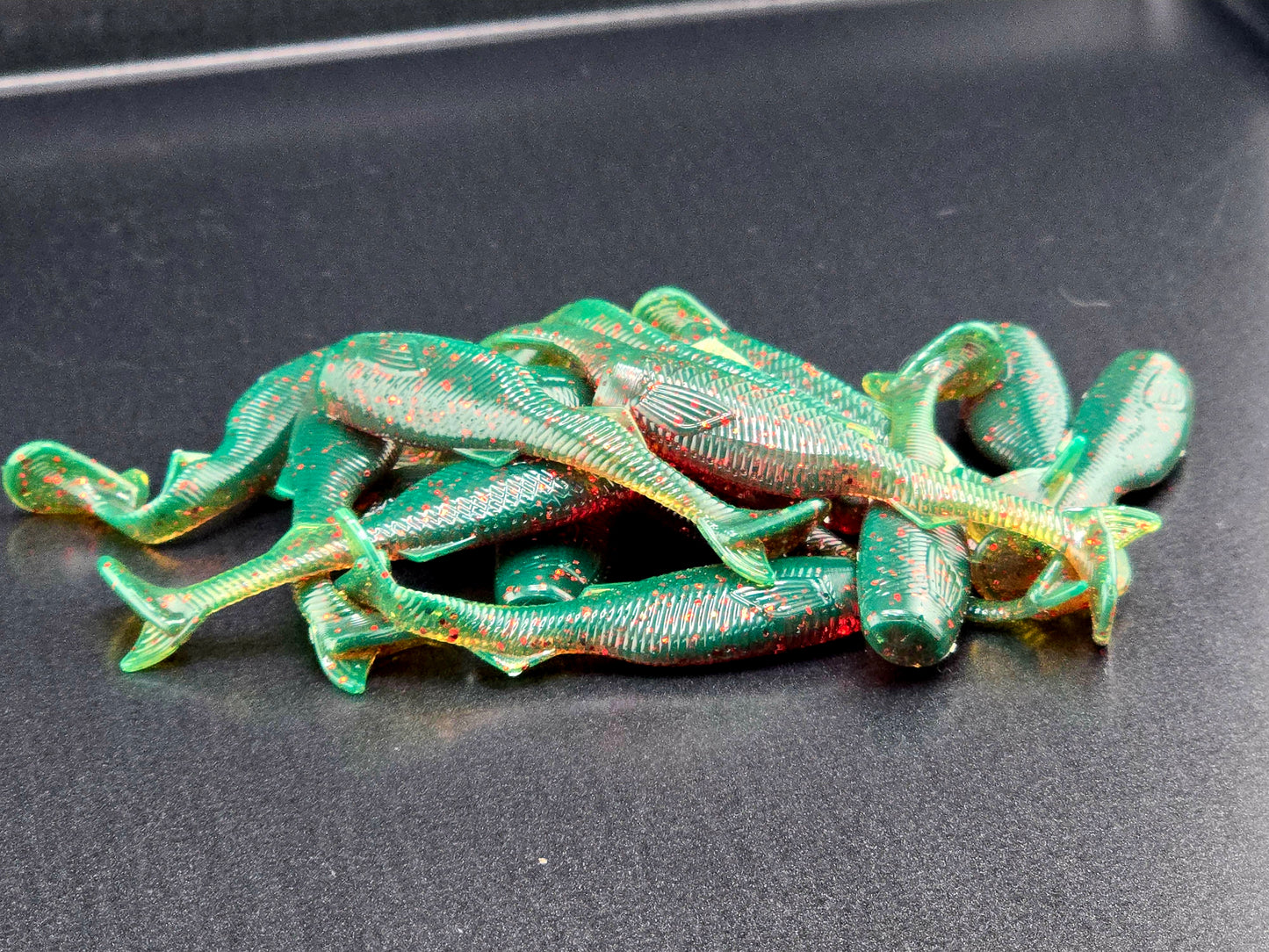 (16 ct.) 2" Mighty Minnow Soft Plastic Baits - Solid Colors