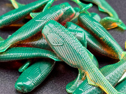 (16 ct.) 2" Mighty Minnow Soft Plastic Baits - Solid Colors