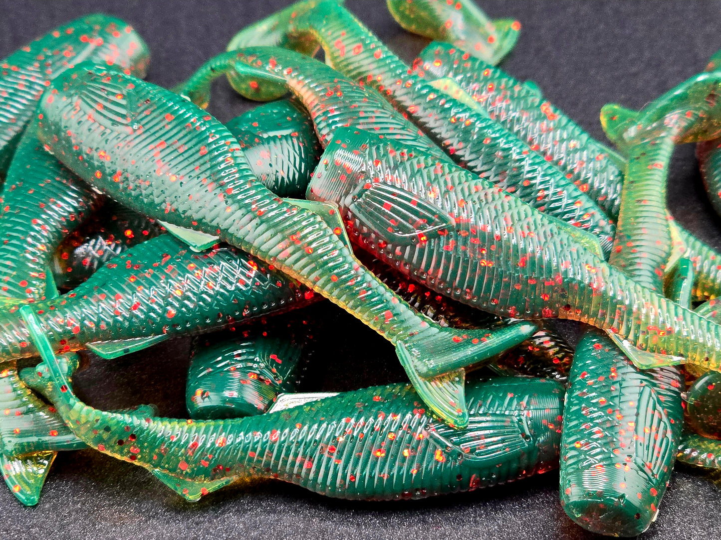 (16 ct.) 2" Mighty Minnow Soft Plastic Baits - Solid Colors