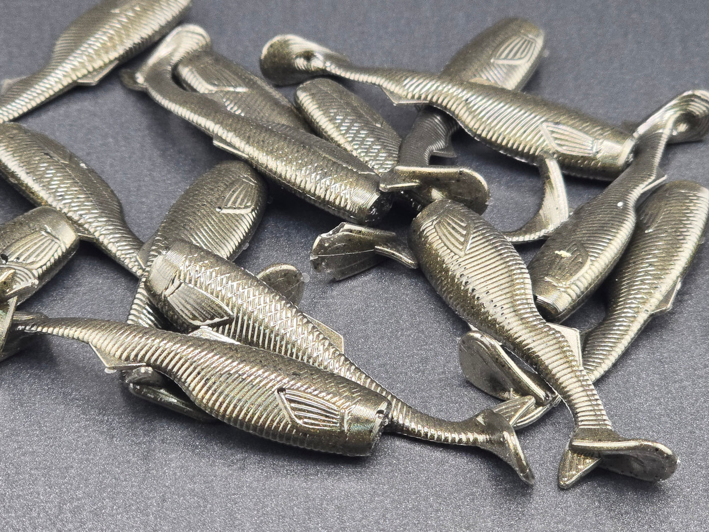 (16 ct.) 2" Mighty Minnow Soft Plastic Baits - Solid Colors