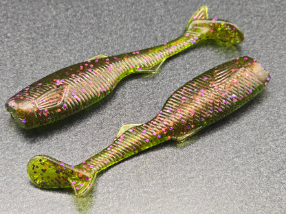 (16 ct.) 2" Mighty Minnow Soft Plastic Baits - Solid Colors