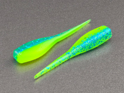 (24 ct.) 2" Slab Hunter Soft Plastic Bait - Laminate Colors