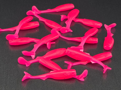 (16 ct.) 2" Mighty Minnow Soft Plastic Baits - Solid Colors