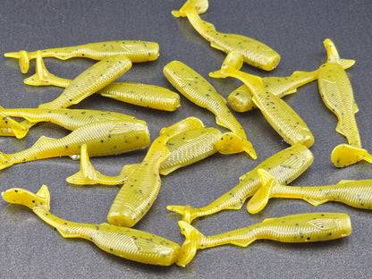 (16 ct.) 2" Mighty Minnow Soft Plastic Baits - Solid Colors