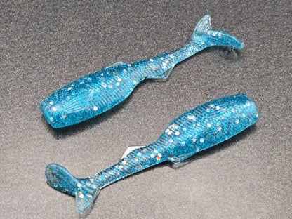 (16 ct.) 2" Mighty Minnow Soft Plastic Baits - Solid Colors