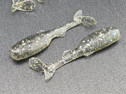 (16 ct.) 2" Mighty Minnow Soft Plastic Baits - Solid Colors