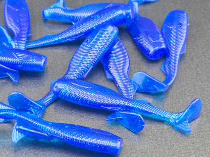 (16 ct.) 2" Mighty Minnow Soft Plastic Baits - Solid Colors