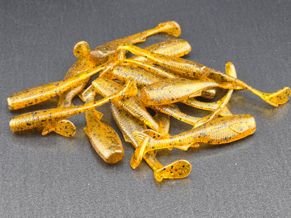 (16 ct.) 2" Mighty Minnow Soft Plastic Baits - Solid Colors