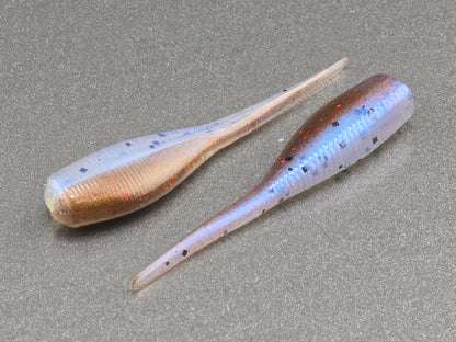 (24 ct.) 2" Slab Hunter Soft Plastic Bait - Laminate Colors