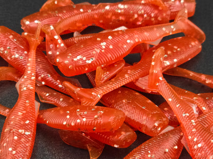 (16 ct.) 2" Mighty Minnow Soft Plastic Baits - Solid Colors