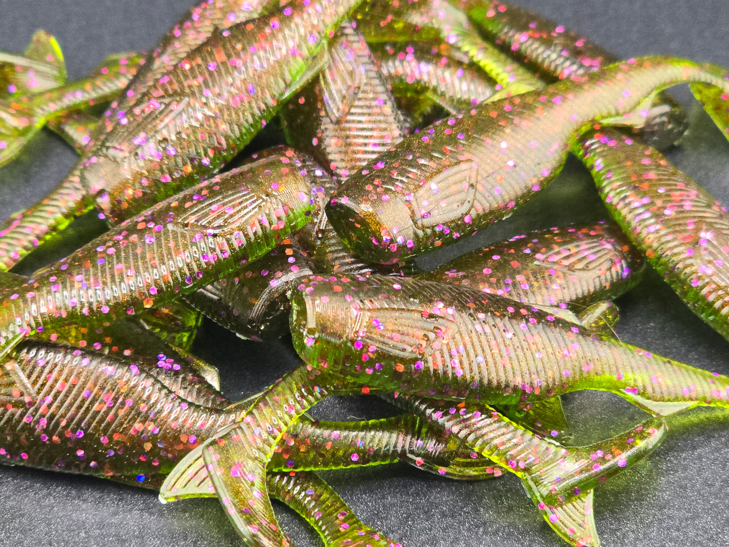 (16 ct.) 2" Mighty Minnow Soft Plastic Baits - Solid Colors