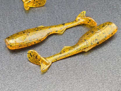 (16 ct.) 2" Mighty Minnow Soft Plastic Baits - Solid Colors