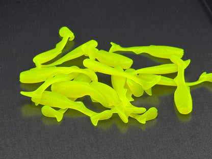 (16 ct.) 2" Mighty Minnow Soft Plastic Baits - Solid Colors