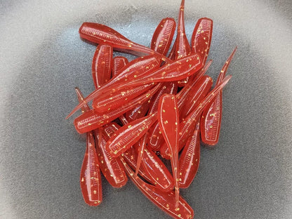 (24 ct.) 2" Slab Hunter Soft Plastic Bait - Solid Colors
