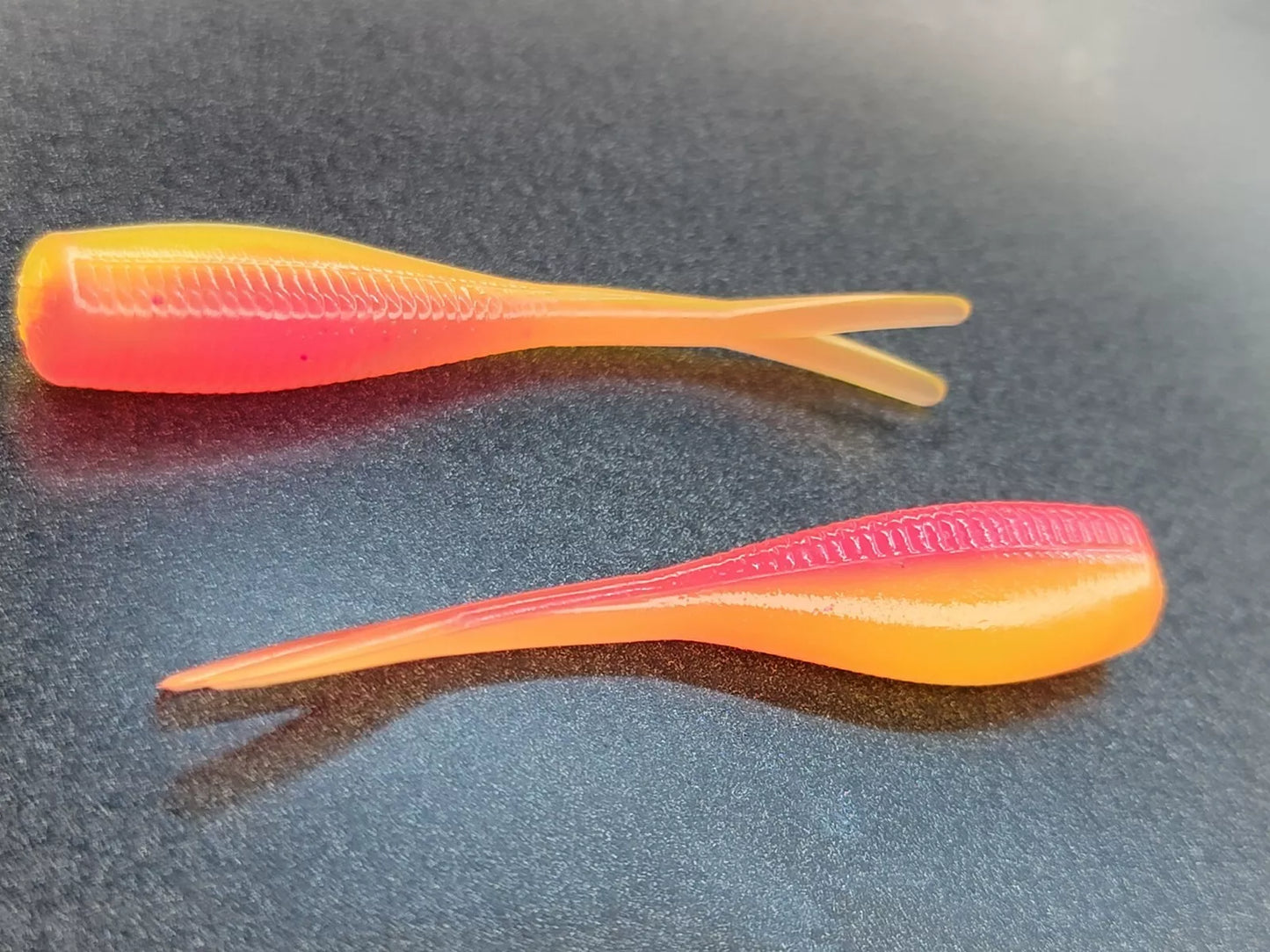 (20 ct.) 2" Slab Crusher Soft Plastic Bait - Laminate Colors