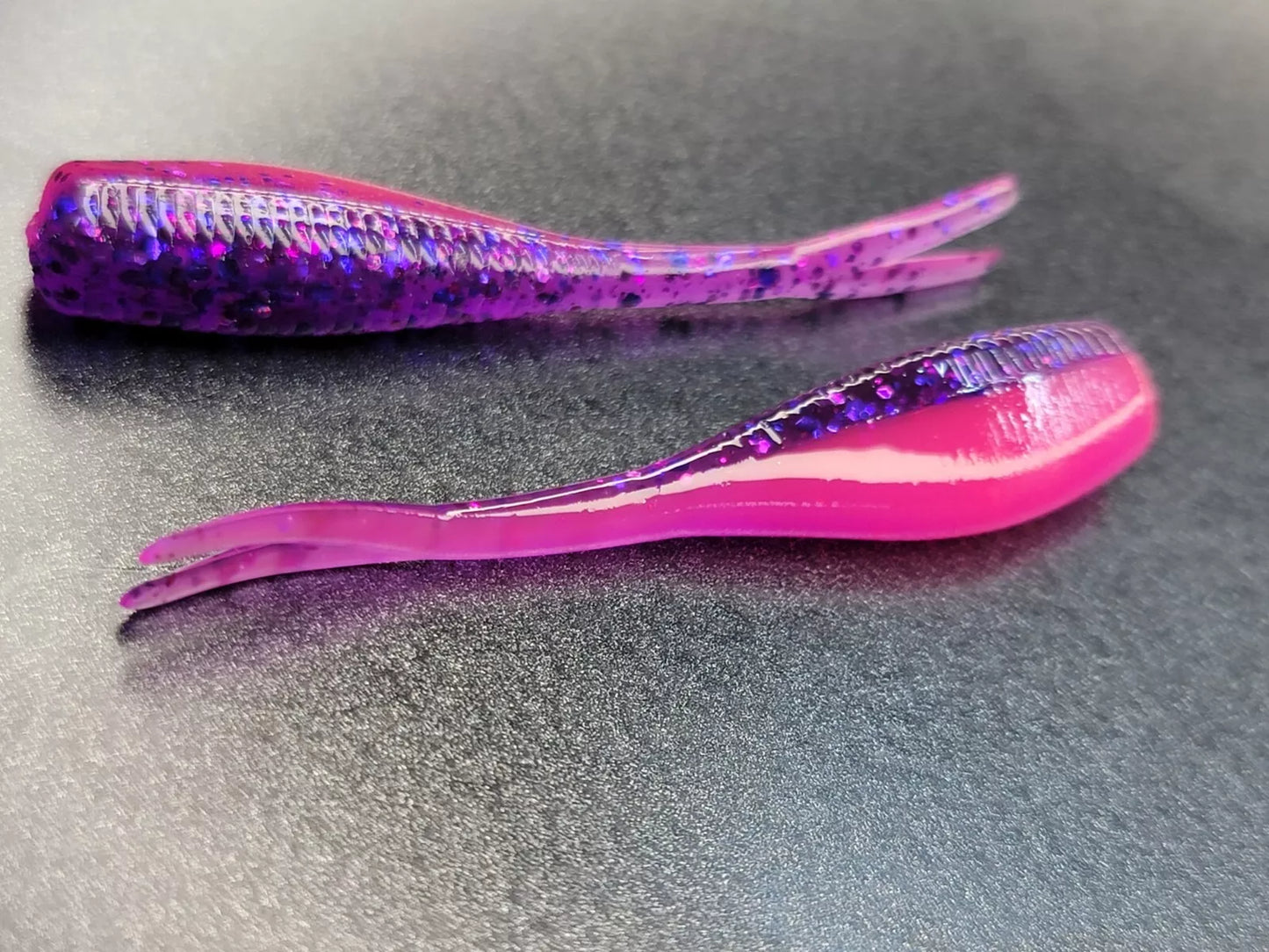 (20 ct.) 2" Slab Crusher Soft Plastic Bait - Laminate Colors