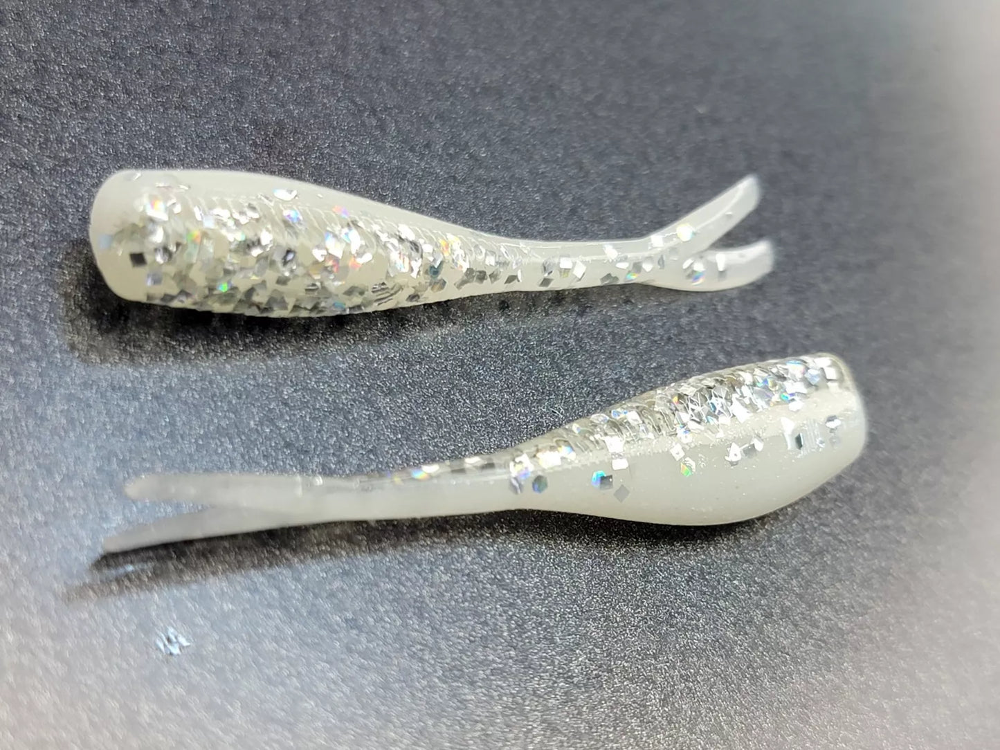 (20 ct.) 2" Slab Crusher Soft Plastic Bait - Laminate Colors