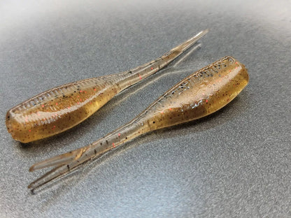 (20 ct.) 2" Slab Crusher Soft Plastic Bait - Laminate Colors