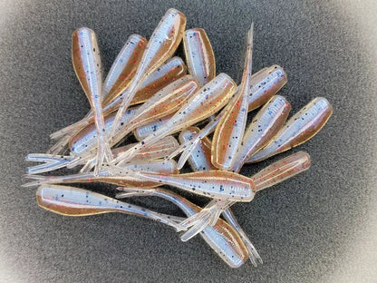 (20 ct.) 2" Slab Crusher Soft Plastic Bait - Laminate Colors